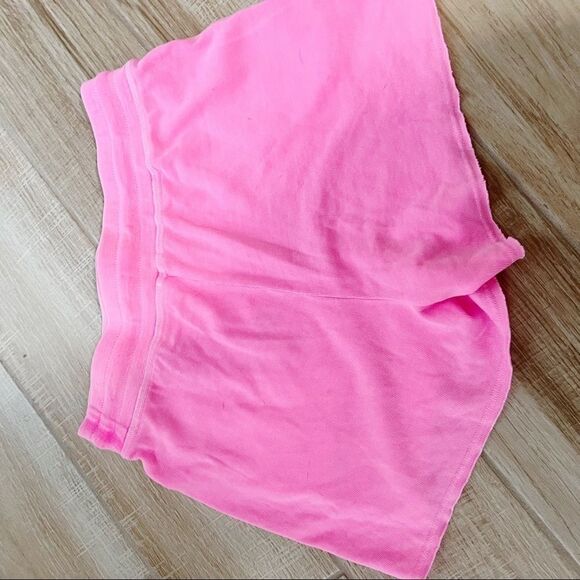 NWT Splendid Active Drawstring Shorts Neon Pink Sz S - Picture 4 of 5
